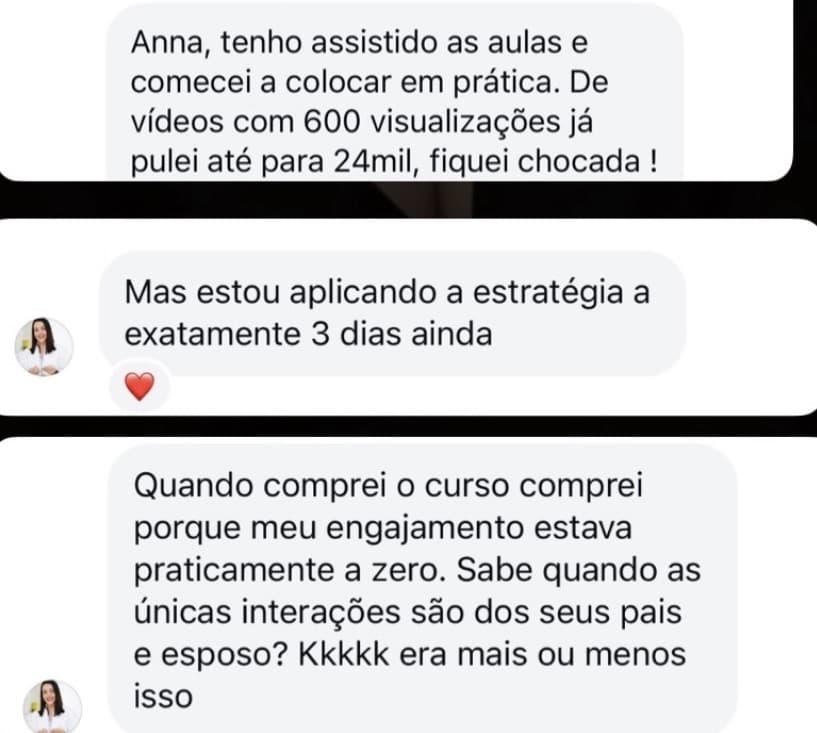 Depoimento de aluna 2